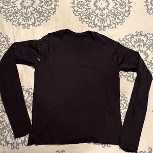Lululemon Swiftly Black Long Sleeve shirt
